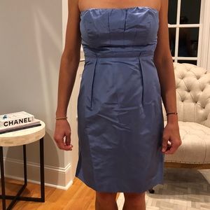 J.Crew Strapless Silk Cocktail Dress